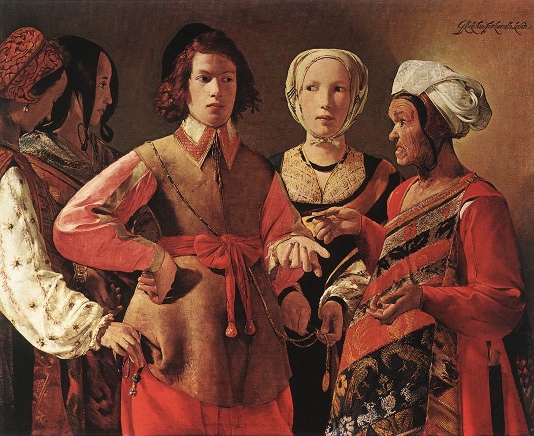 LA TOUR, Georges de Fortune Teller sf